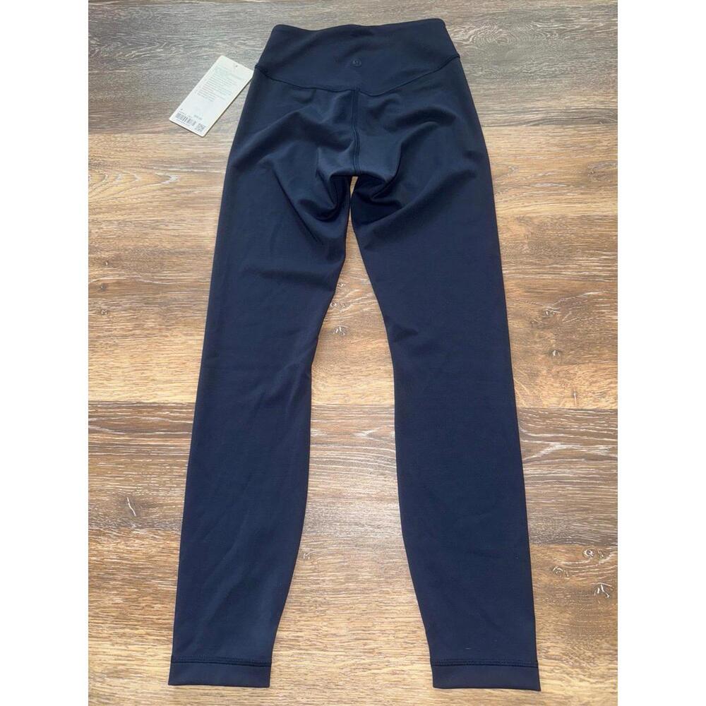 Lululemon Wunder Under SmoothCover High Rise 25” True Navy Size 4 NWT - Picture 2 of 7